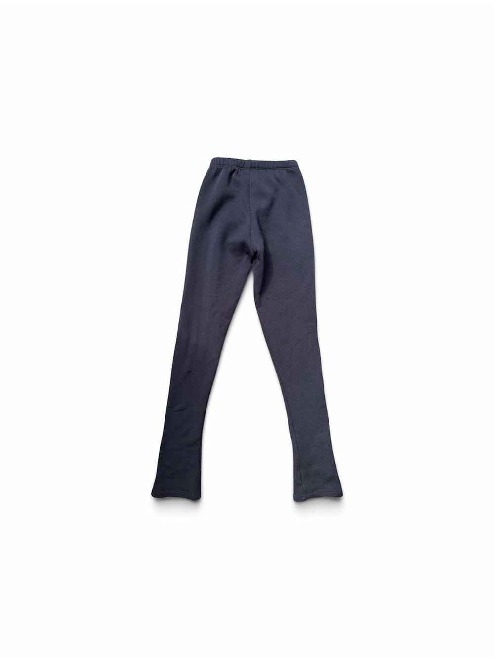 Girls Stretch Black Leggings with Elastic Waist